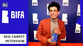 Adeel Akhtar - Ali & Ava - 2021 Bifa Winners Room Interview