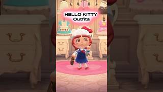 #acnh Hello Kitty inspired outfits~!! Which one is your favorite?! 😋❤️ #animalcrossing #hellokitty