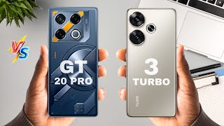 Infinix GT 20 Pro vs Redmi Turbo 3 Specs Comparison