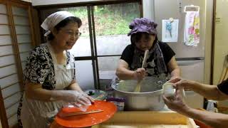 2019 飯塚市上三緒 白山神社獅子舞い