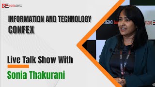 Sonia Thakurani: Live Talk Show at IT Confex on 22 Sept 2023 | #DIGITALCONFEX #ITConfex