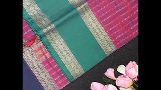 Andhimandharai Silks - Latchadeepam Sarees - Majenta