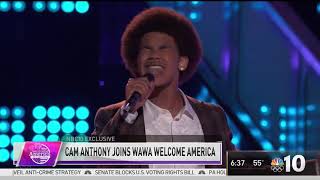 ‘The Voice' Winner Cam Anthony to Kick Off Wawa Welcome America July 4th Concert | NBC10