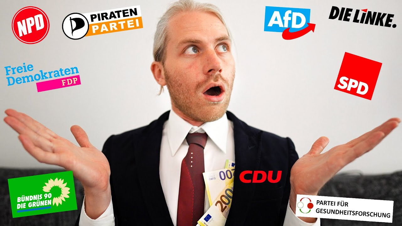 All German Political Parties In 4 Minutes - YouTube