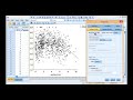 V14.10 - Curvilinear (Non-Linear) Scatter Plot in SPSS