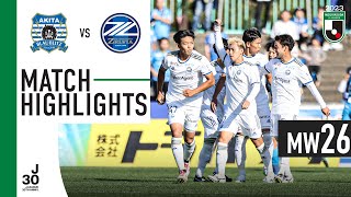 Marching Toward J1 Promotion! | Blaublitz Akita 1-2 FC Machida Zelvia | RES MW 26 | 2023 J2 LEAGUE