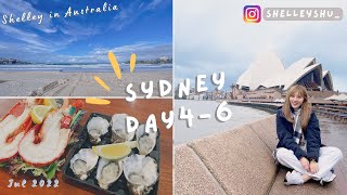 [VLOG|SYD] Sydney Day 4-6🇦🇺 Bondi beach🌤復古市集IG被入侵 Sydney opera house🕊Fish market🦞🦪旅行看墳墓🧅￼