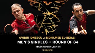 Ovidiu Ionescu vs Mohamed El-Beiali | MS R64 | China Smash 2024