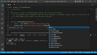 algorithm in javascript - pig latin problem #algorithm #javascript #software #solution