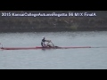 【ボート】平成27年度関西学生秋季選手権 96 m1x finala 2015kansalcollegeautumnregatta