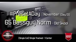 #PresetADay - 65 Bassguy Norm Old Skool - AXE FX II / AX8 (November 2016 - Day 13)