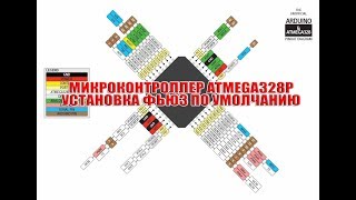 ATmega328P программирование фьюз