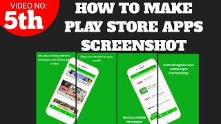 How to create professional screenshots for google play store,app store screenshots, #mockup.