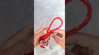 How to tie a ring to a rope #dailylifehacks #tricks #hacks #shorts