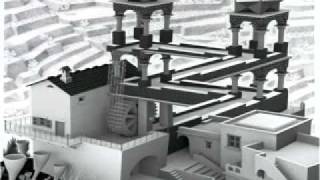 E. C. Escher - Waterfall (Now in 3D!)