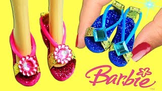 como hacer zapatos para barbie con carton