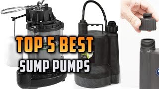 Top 5 Best Sump Pumps