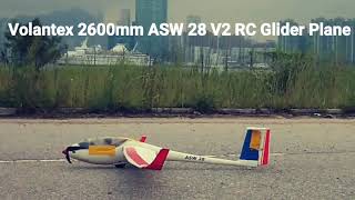 Volantex RC ASW28 V2 2.6m Plastic Unibody Scale Glider 759-1 / 3S -4S 6500 -8000mAh Li-Po 40C-50C