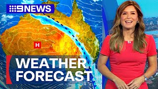 Australia Weather Update: Showers expected for Sydney | 9 News Australia