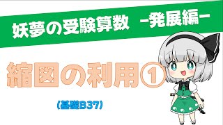 受験算数(発展編)No.37　縮図の利用①