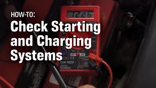 AutoZone How-To: Check Your Starting and Charging System