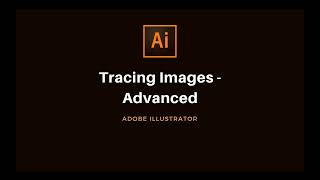 Illustrator 10 - Tracing Images Advanced