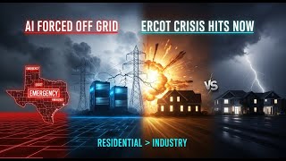 AI Data Centers FORCED OFF Grid: Energy Crisis Hits NOW (ERCOT Emergency)