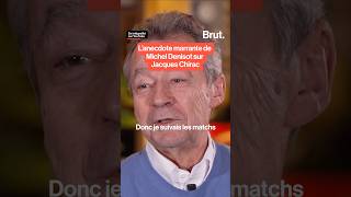 L'anecdote marrante sur Jacques Chirac de Michel Denisot, lorsqu'il était président du PSG.