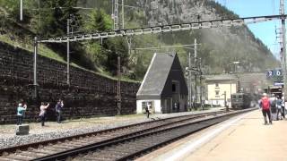 Volldampf am Gotthard mit A 3/5 705 \u0026 C 5/6 2978 21/5 2016