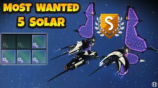 Most Wanted 5 Solar Ships S Class SuperCharged No Man's Sky 2022