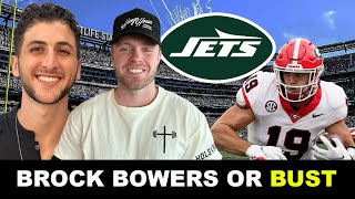 Is it Brock Bowers or bust for the New York Jets?