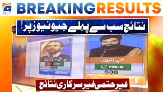 Election 2024: NA 151 - Multan 4 | Abdul Ghafar - Syed Ali Musa Gilani Unofficial Result on Geo News