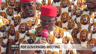 PDP Governors Hit APC-led FG Over State of Economy, Throw Weight Behind Fubara, New Minimum Wage