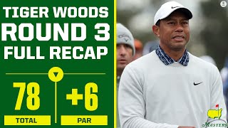 2022 Masters: Tiger Woods Shoots His Worst Round Ever at Augusta [Round 3 Recap] | CBS Sports HQ