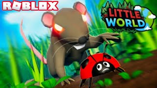 Roblox - Viramos  Insetos no Lilttle World!!! Vem brincar com Juliana e Luan.