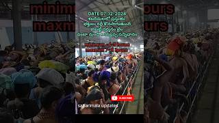 Today సాయంత్రం update || sabarimala5 updates  #ayyappa #sabarimala #shorts