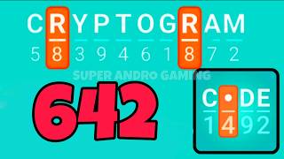 CRYPTOGRAM 642