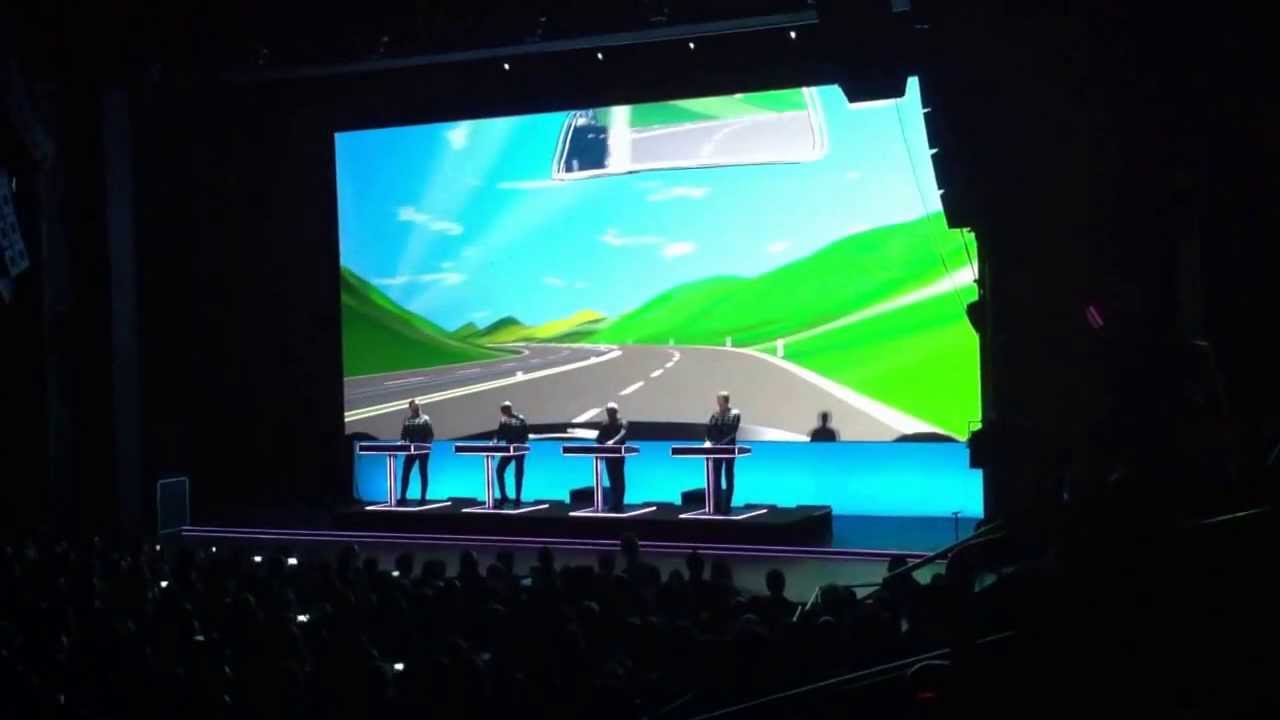 Kraftwerk, Cirkus, Stockholm, January 22, 2014, Autobahn. - YouTube