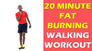 20 Minute Fat Burning Indoor Walking Workout | Walk at Home
