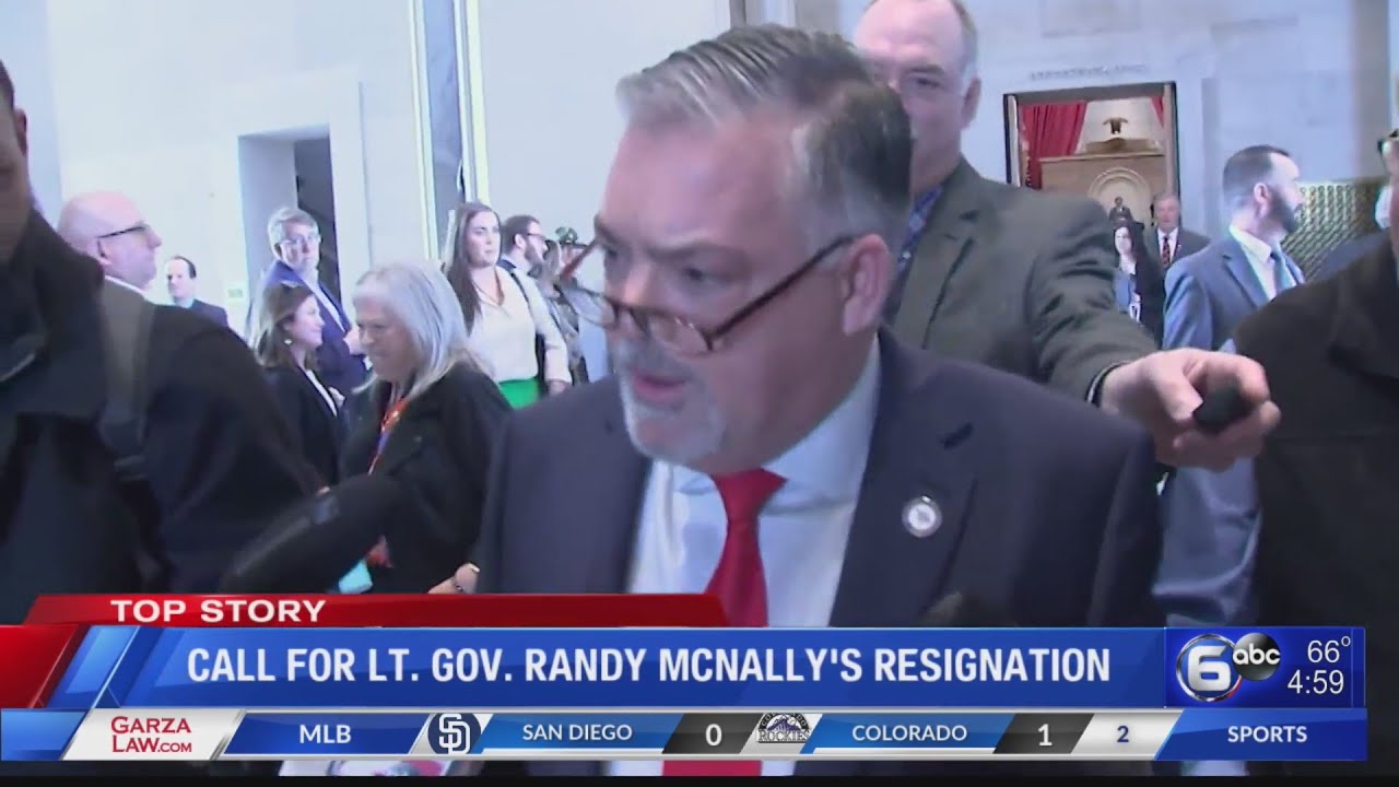 Call For Lt. Gov. Randy McNally's Resignation - YouTube