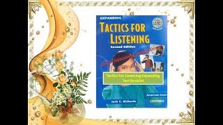 Discuss Tactics For Listening Expanding - Test Expanding