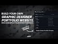Build Your Own Graphic Design Portfolio Website – Step-by-Step Tutorial + Vercel Deployment! | Free
