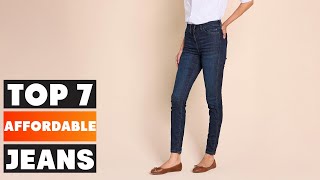 Top 7Best Affordable Jeans in 2024