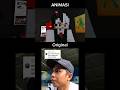 ANIMASI VS ORIGINAL#viral #minecraft #shorts #short #shortsviral #fyp #fypシ゚ #zean #prisma3d #fun