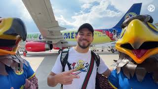Águilas estrenando avión  | Llegada a Mazatlán  #vivaaerobus