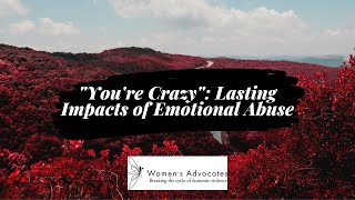 "You're Crazy": Lasting Impacts of Emotional Abuse