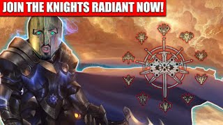 Joining The Knights Radiant Be Like | CREMPOST