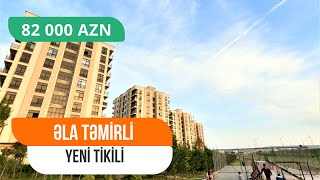 Cənnət Park Yaşayış Kompleksində Əla təmirli yeni tikili Satılır (070) 622-36-22