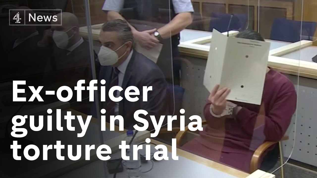 Former Syrian Official Convicted By German Court In First Case Of Its ...