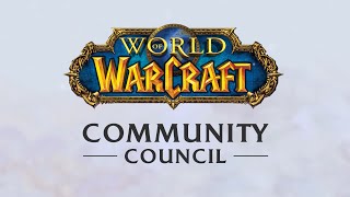 Introducing the World of Warcraft Community Council